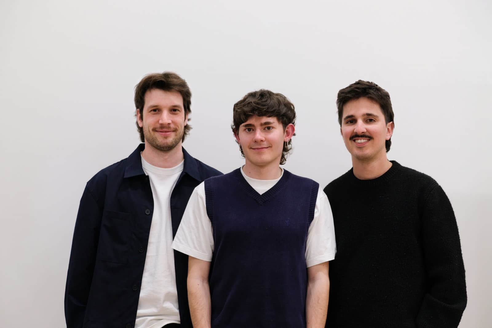 Der Vorstand von links: Pascal Rüegg, Romero Ratti, Loris Vogt