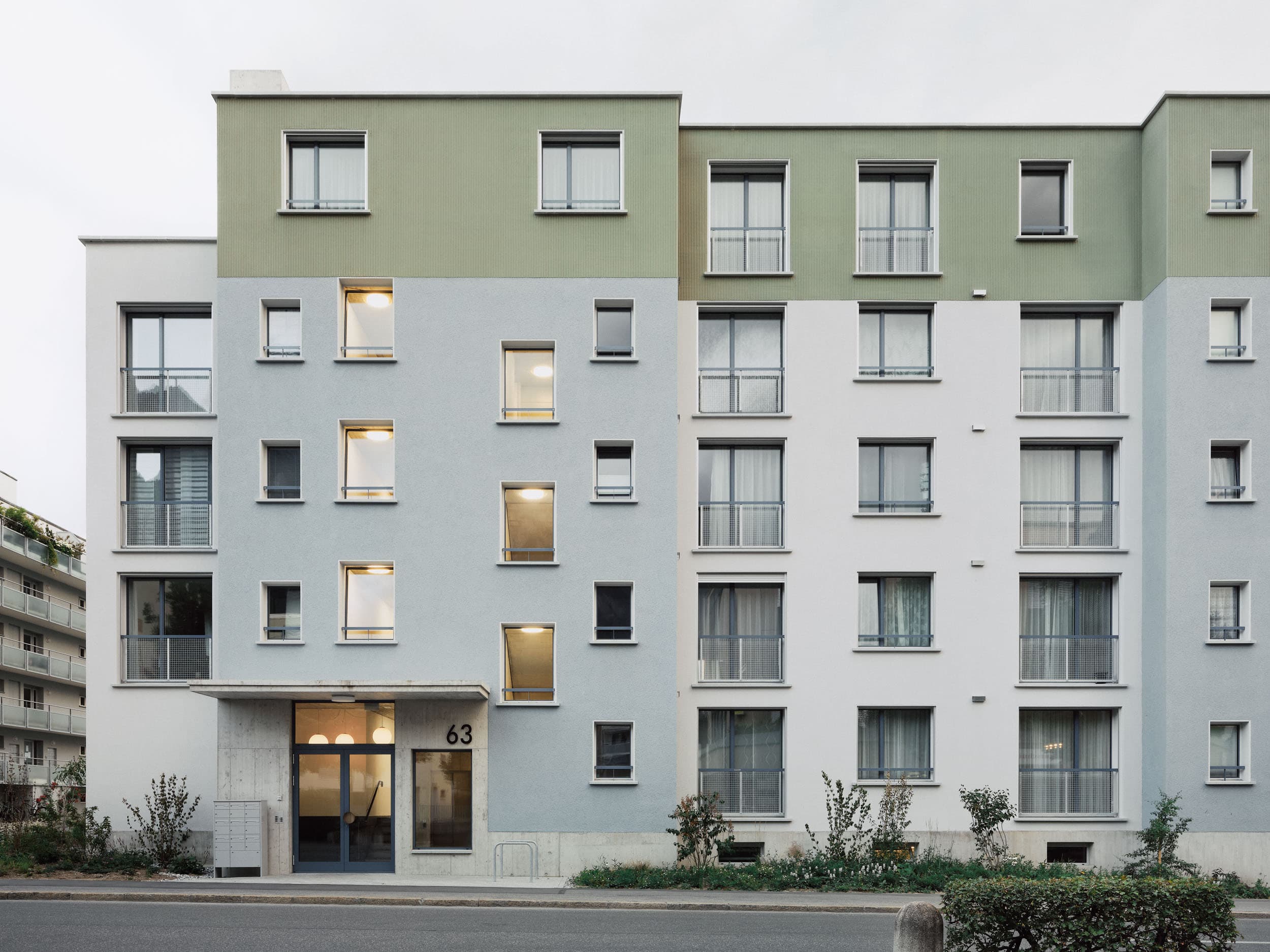 Eingang, Tittwiesenstrasse 63